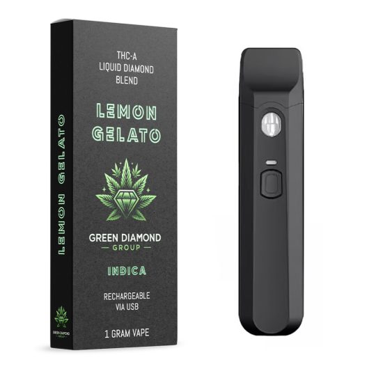 Lemon Gelato THCA Vape Disposable 1 Gram