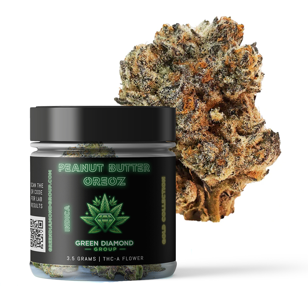 Peanut Butter Oreoz THCA Flower Buy Best THCA Flower Eighths