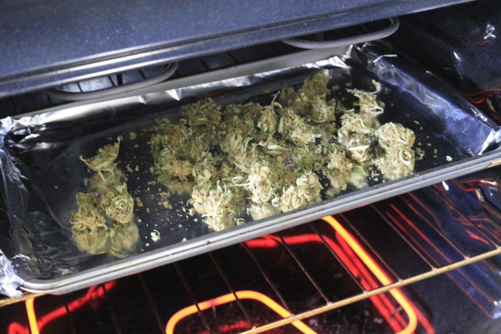 Decarboxylating THCA Flower in Oven